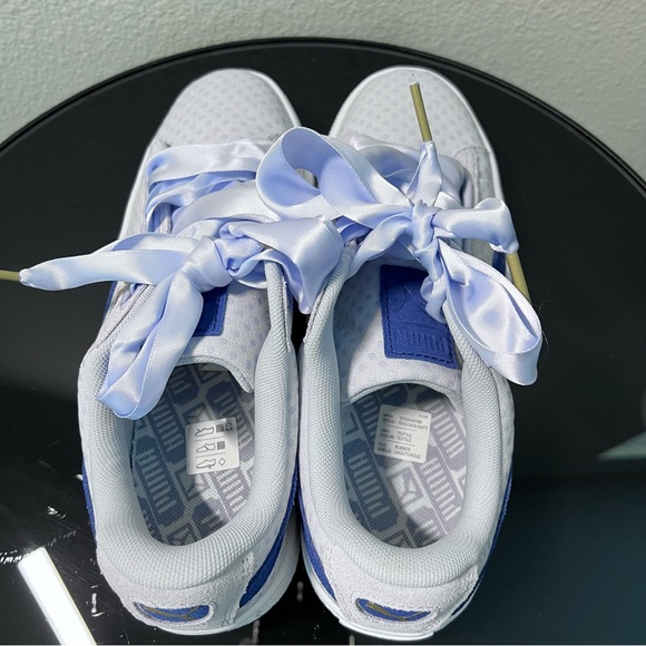 Puma basket heart demin purple size 9 - Picture 4 of 8